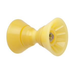 C.E. Smith 4" Bow Bell Roller Assembly - Yellow TPR [29301] - BuoyMart.com  Rollers & Brackets C.E. Smith