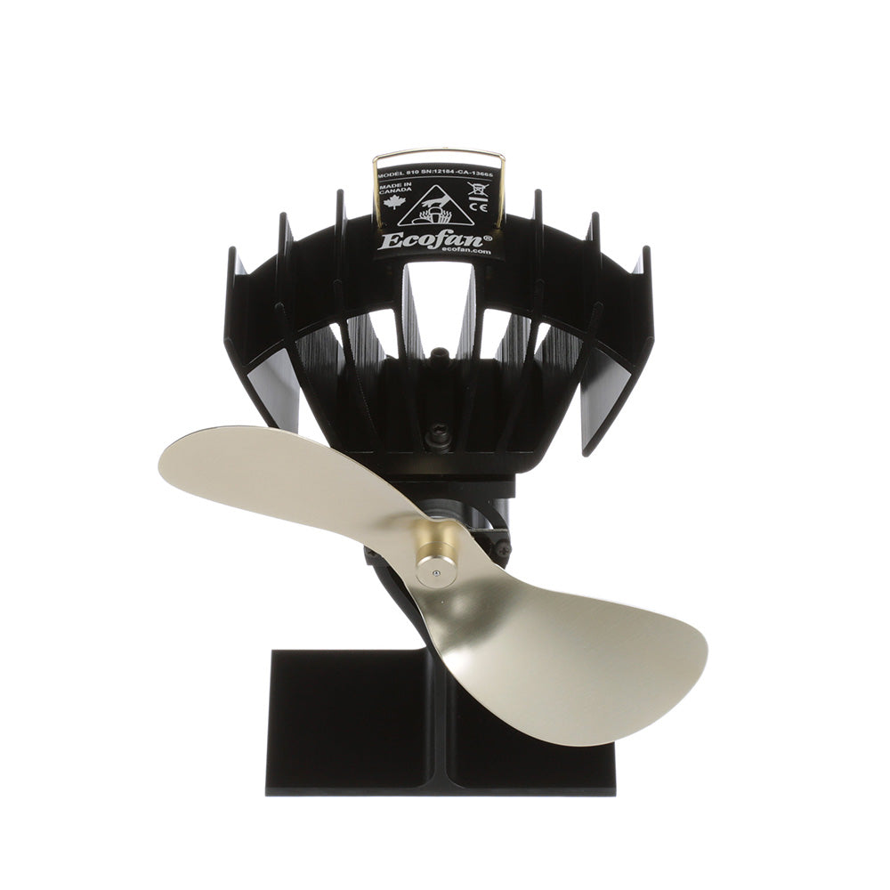 Ecofan by Caframo UltrAir 810CA Heat Powered Stove Fan - Gold Blade [810CABBX] - BuoyMart.com  Accessories Ecofan by Caframo