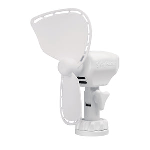 SEEKR by Caframo Ultimate 757 12V 2-Speed 7" Fan - Direct Wire - White [757DCWBX] - BuoyMart.com  Fans SEEKR by Caframo