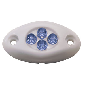 Innovative Lighting Courtesy Light - 4 LED Surface Mount - Blue LED/White Case [004-2100-7] - BuoyMart.com  Interior / Courtesy Light Innovative Lighting