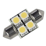 Lunasea Pointed Festoon 4 LED Light Bulb - 31mm - Cool White [LLB-202C-21-00] - BuoyMart.com  Bulbs Lunasea Lighting