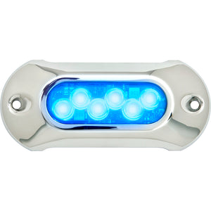 Attwood Light Armor Underwater LED Light - 6 LEDs - Blue [65UW06B-7] - BuoyMart.com  Underwater Lighting Attwood Marine