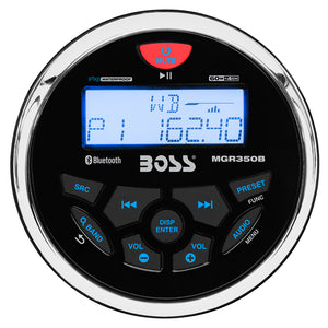 Boss Audio MGR350B Marine Stereo w/AM/FM/BT/USB [MGR350B] - BuoyMart.com  Stereos Boss Audio