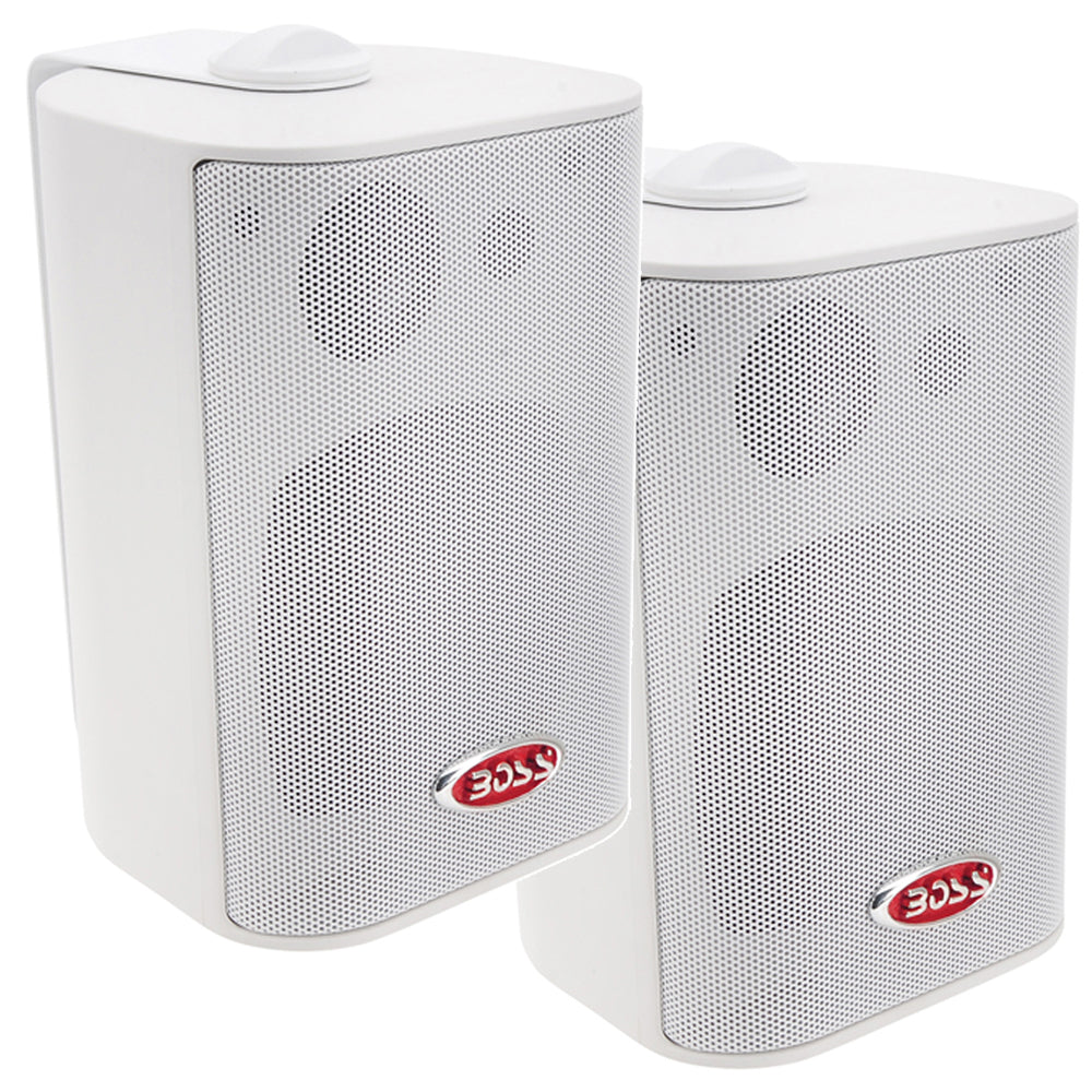 Boss Audio 4" MR4.3W Box Speakers - White - 200W [MR4.3W] - BuoyMart.com  Speakers Boss Audio