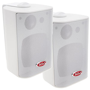 Boss Audio 4" MR4.3W Box Speakers - White - 200W [MR4.3W] - BuoyMart.com  Speakers Boss Audio
