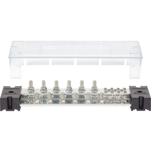 Blue Sea PowerBar 1000 - 12 3/8" Terminal Studs w/Cover [1991] - BuoyMart.com  Busbars, Connectors & Insulators Blue Sea Systems