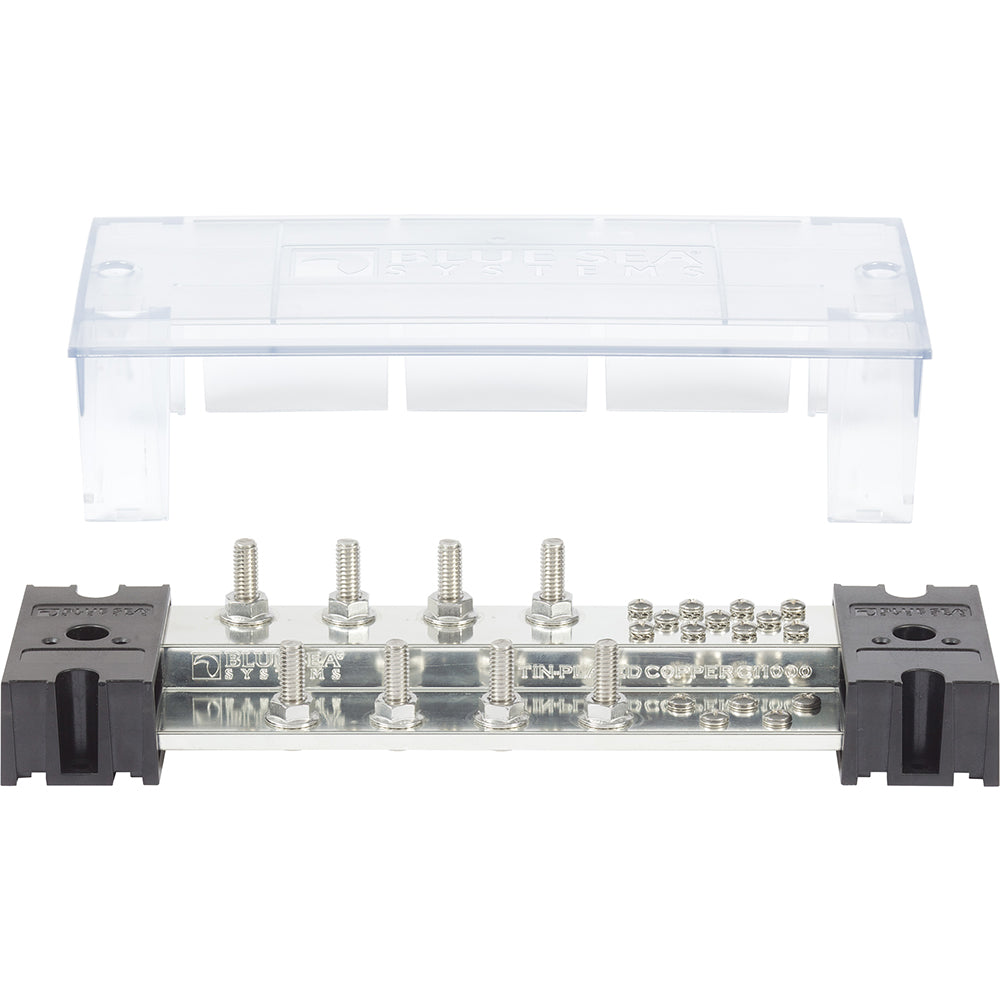 Blue Sea PowerBar 1000 - 8 5/16" Terminal Studs w/Cover [1992] - BuoyMart.com  Busbars, Connectors & Insulators Blue Sea Systems
