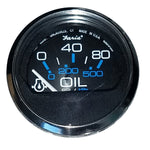 Faria Chesapeake Black 2" Oil Pressure Gauge (80 PSI) [13702] - BuoyMart.com  Gauges Faria Beede Instruments
