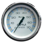 Faria Chesapeake White SS 4" Tachometer - 7000 RPM (Gas) (All Outboards) [33817] - BuoyMart.com  Gauges Faria Beede Instruments