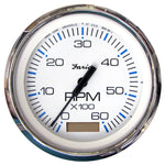 Faria Chesapeake White SS 4" Tachometer w/Hourmeter - 6000 RPM (Gas)(Inboard) [33832] - BuoyMart.com  Gauges Faria Beede Instruments