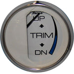 Faria Chesapeake White SS 2" Trim Gauge (Mercury / Mariner / Mercruiser / Volvo DP / Yamaha - 01 and Newer) [13807] - BuoyMart.com  Gauges Faria Beede Instruments