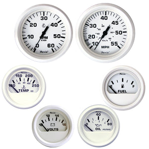 Faria Dress White Boxed Set - Inboard Motors [KT9797] - BuoyMart.com  Gauges Faria Beede Instruments