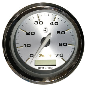 Faria Kronos 4" Tachometer w/Hourmeter - 7,000 RPM (Gas - Outboard) [39040] - BuoyMart.com  Gauges Faria Beede Instruments