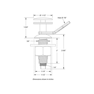 TACO Quick Release Fender Lock [F16-0151-1] - BuoyMart.com  Hooks & Clamps TACO Marine