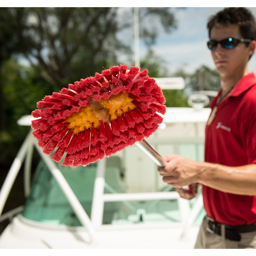 Shurhold 6" Combo Deck Brush - Soft & Medium [965] - BuoyMart.com  Cleaning Shurhold