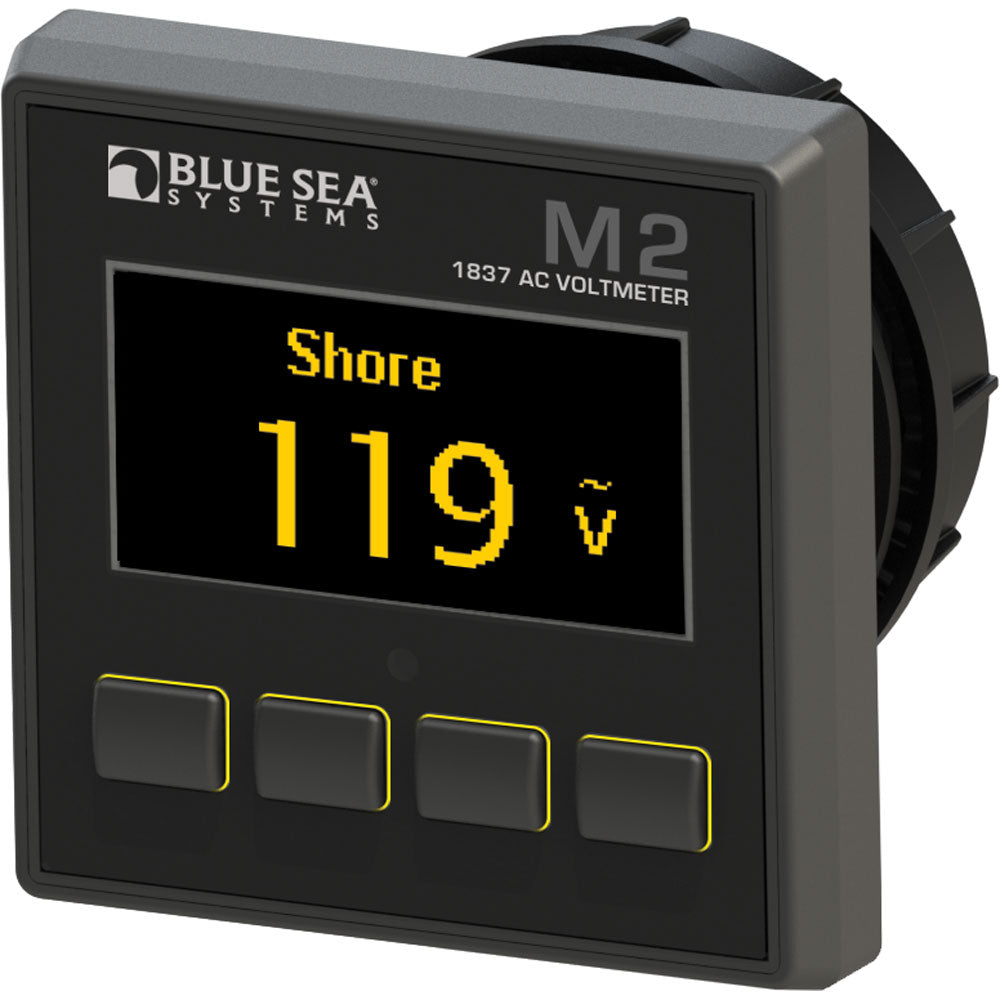 Blue Sea 1837 M2 AC Voltmeter [1837] - BuoyMart.com  Meters & Monitoring Blue Sea Systems