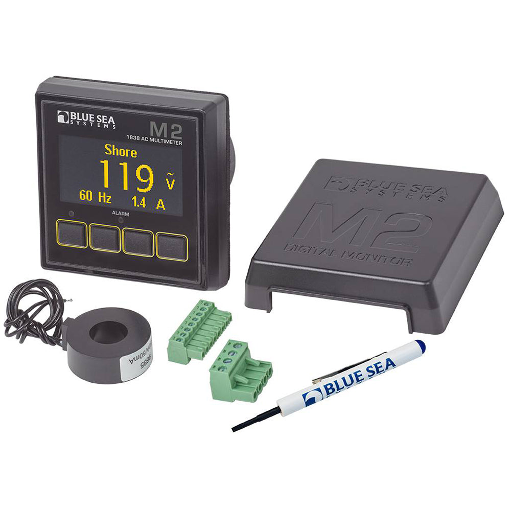 Blue Sea 1838 M2 AC Multimeter [1838] - BuoyMart.com  Meters & Monitoring Blue Sea Systems