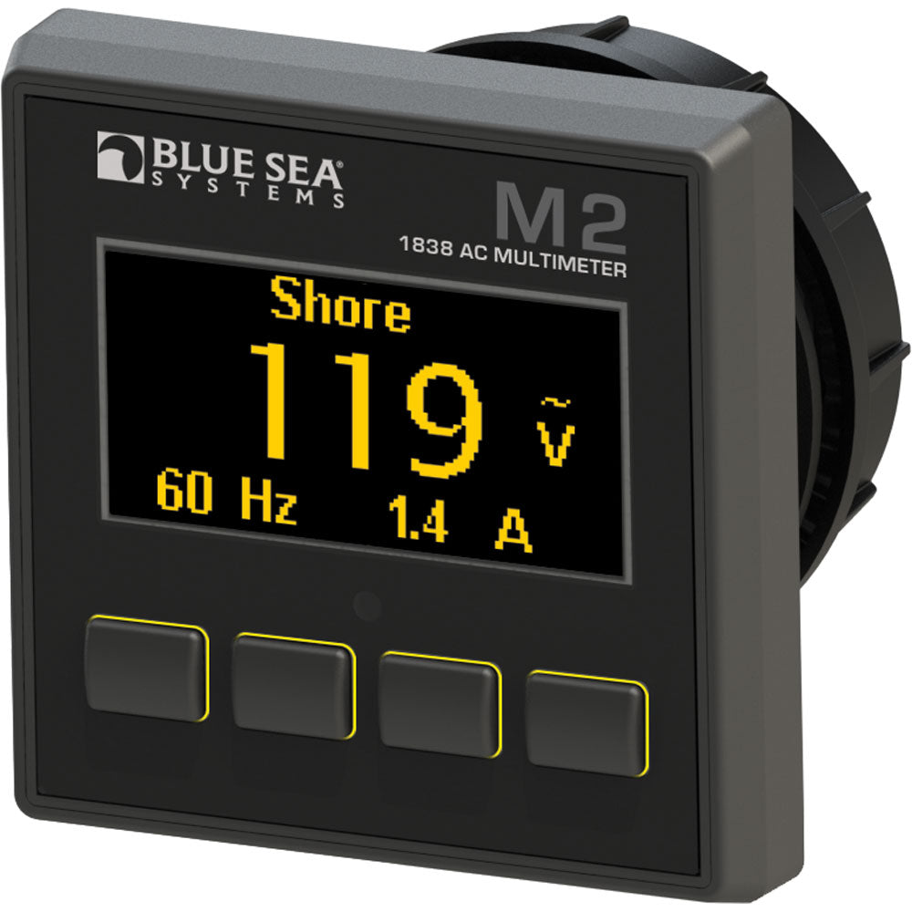 Blue Sea 1838 M2 AC Multimeter [1838] - BuoyMart.com  Meters & Monitoring Blue Sea Systems