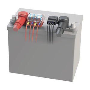 Blue Sea 5024 ST-Blade Battery Terminal Mount Fuse Block Kit [5024] - BuoyMart.com  Fuse Blocks & Fuses Blue Sea Systems