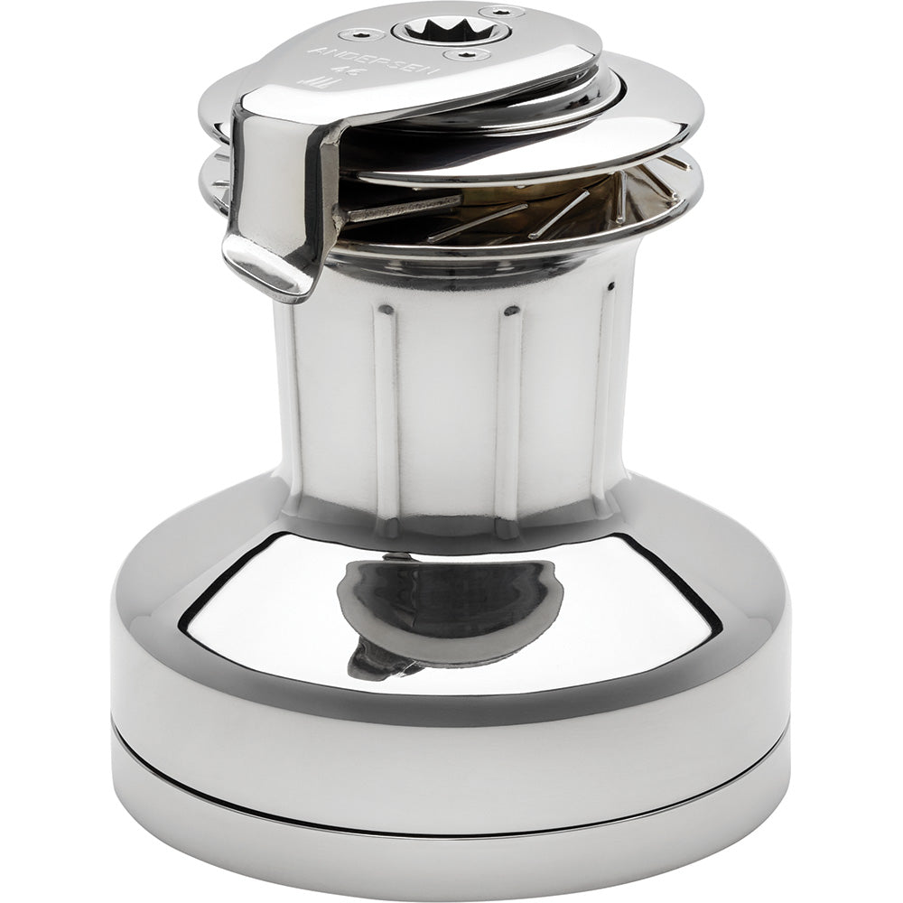 ANDERSEN 46 ST FS - 2-Speed Self-Tailing Manual Winch - Full Stainless Steel [RA2046010000] - BuoyMart.com  Winches ANDERSEN