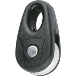 Ronstan Kite Block - Black w/White Sheave (Pair) [RF13101-2] - BuoyMart.com  Blocks Ronstan