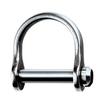 Ronstan Wide Dee Shackle - 1/8" Pin - 15/32"L x 11/32"W [RF1850S] - BuoyMart.com  Shackles/Rings/Pins Ronstan