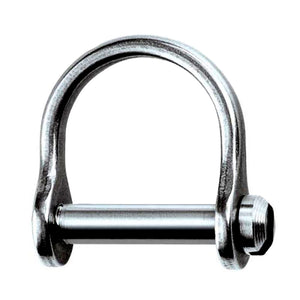 Ronstan Wide Dee Shackle - 1/8" Pin - 15/32"L x 11/32"W [RF1850S] - BuoyMart.com  Shackles/Rings/Pins Ronstan