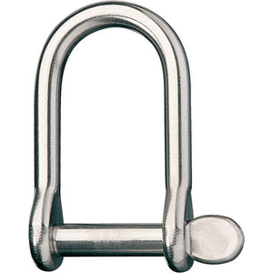 Ronstan Wide Dee Shackle - 1/4"Pin - 1-17/32"L x 1-7/32"W [RF1853] - BuoyMart.com  Shackles/Rings/Pins Ronstan