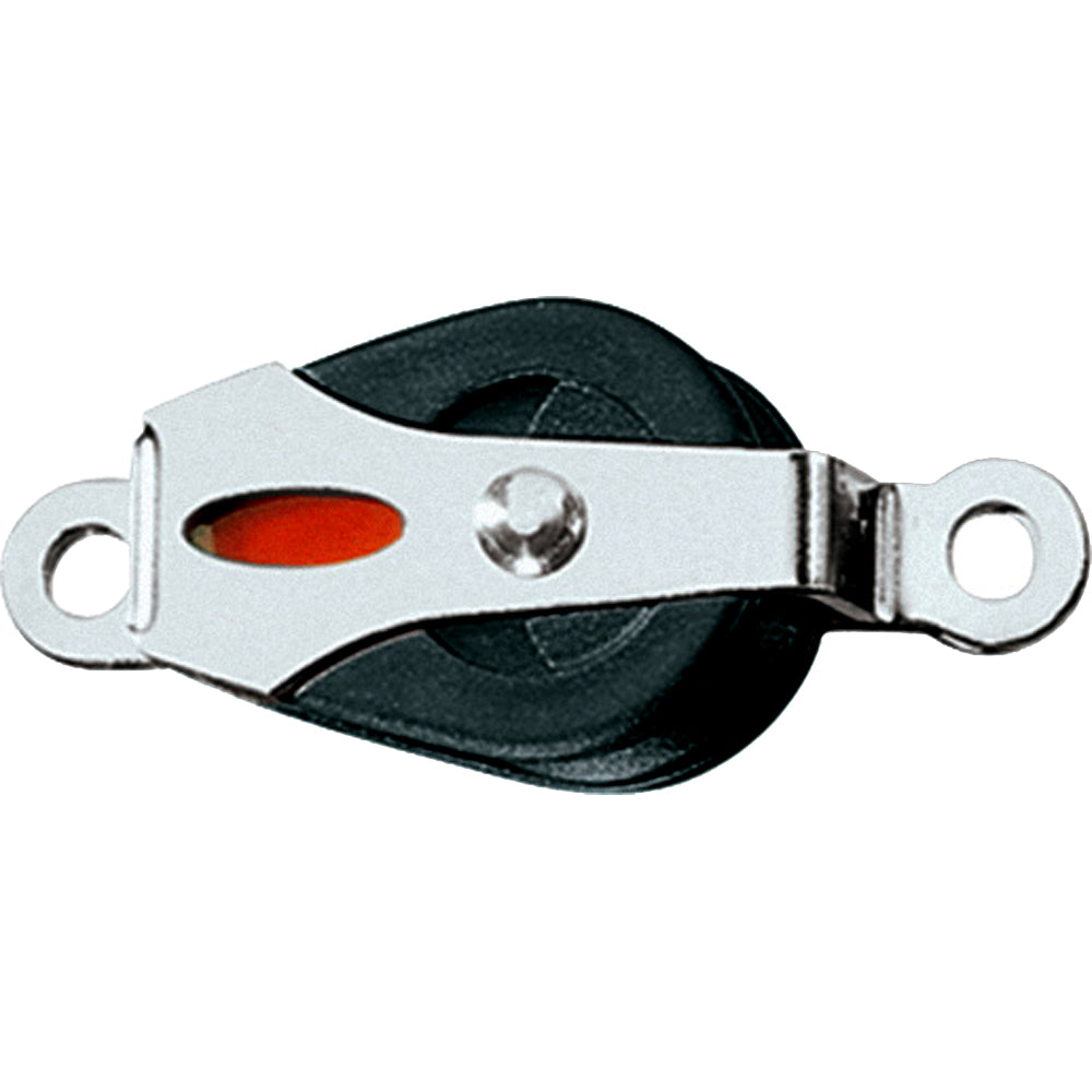 Ronstan Series 20 Ball Bearing Block - Single - Cheek Rivet Mount [RF20151A] - BuoyMart.com  Blocks Ronstan