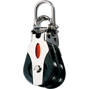 Ronstan Series 20 Ball Bearing Block - Double - 2-Axis Shackle Head [RF20202] - BuoyMart.com  Blocks Ronstan