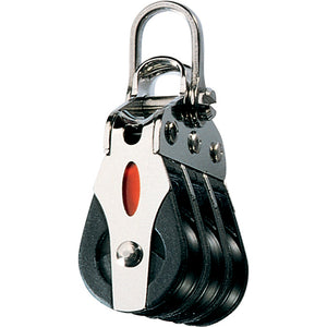 Ronstan Series 20 ball Bearing Block - Triple - 2-Axis Shackle head [RF20302] - BuoyMart.com  Blocks Ronstan