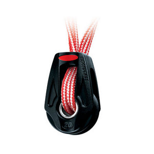 Ronstan Series 20 Ball Bearing Orbit Block - Single - Dyneema Lashing - Becket Option [RF25109] - BuoyMart.com  Blocks Ronstan