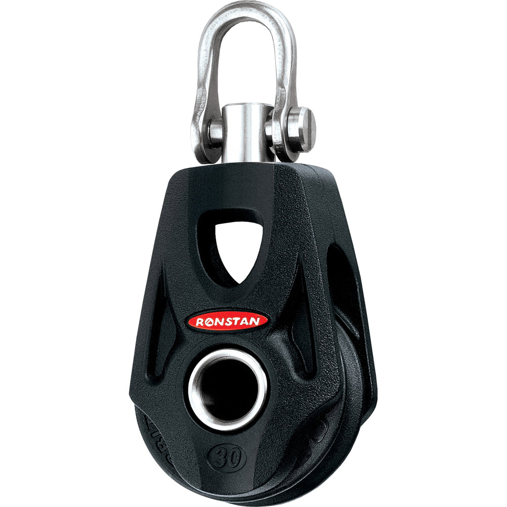 Ronstan Series 30 Ball Bearing Orbit Block - Single - Becket - Swivel Shackle Head [RF35100] - BuoyMart.com  Blocks Ronstan