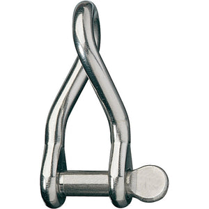 Ronstan Twisted Shackle - 3/16" Pin - 1-3/32"L x 13/32"W [RF628] - BuoyMart.com  Shackles/Rings/Pins Ronstan