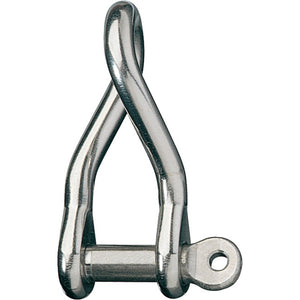Ronstan Twisted Shackle - 3/8" Pin - 2-1/8"L x 5/8"W [RF631] - BuoyMart.com  Shackles/Rings/Pins Ronstan