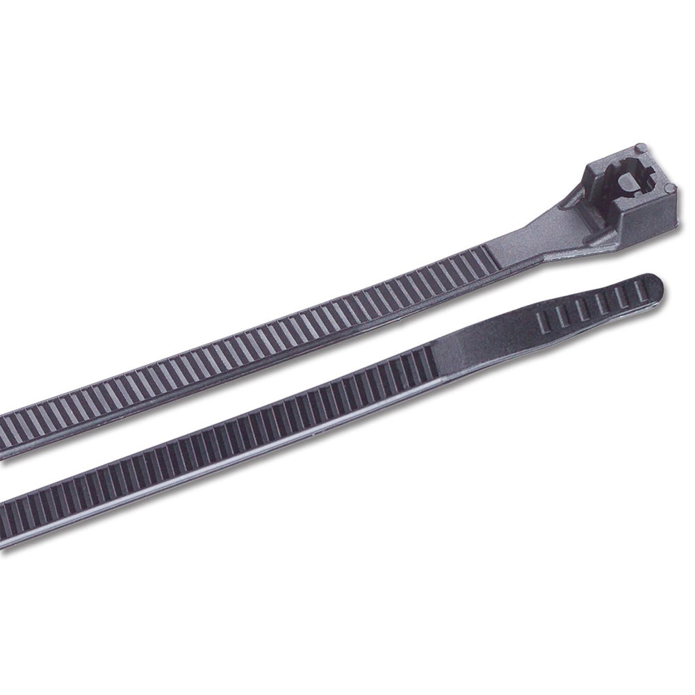 Ancor 6" UV Black Standard Cable Zip Ties - 100 Pack [199249] - BuoyMart.com  Wire Management Ancor