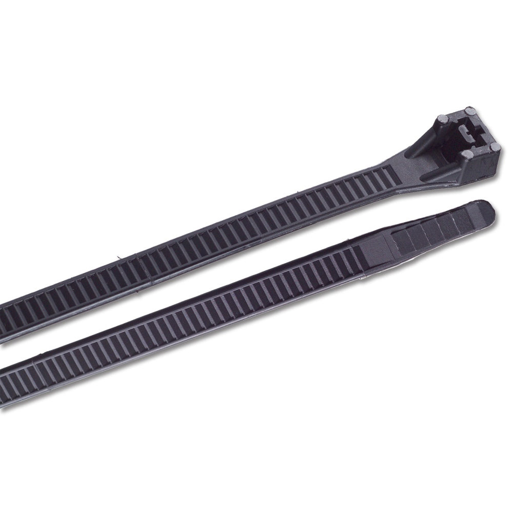 Ancor 15" UV Black Heavy Duty Cable Zip Ties - 25 Pack [199259] - BuoyMart.com  Wire Management Ancor