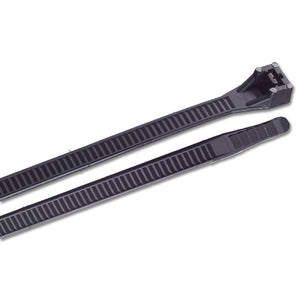 Ancor 15" UV Black Heavy Duty Cable Zip Ties - 25 Pack [199259] - BuoyMart.com  Wire Management Ancor