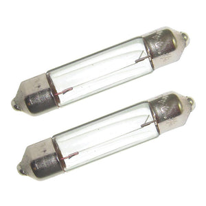 Perko Double Ended Festoon Bulbs - 12V, 10W, .74A - Pair [0070DP0CLR] - BuoyMart.com  Bulbs Perko