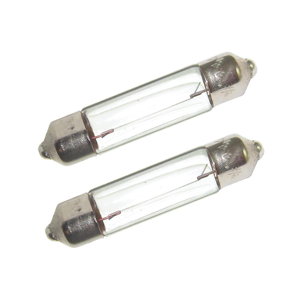 Perko Double Ended Festoon Bulbs - 12V, 10W, .80A - Pair [0071DP0CLR] - BuoyMart.com  Bulbs Perko