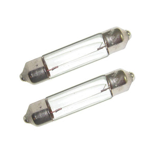 Perko Double Ended Festoon  Bulbs - 24V, 10W, .40A - Pair [0072DP1CLR] - BuoyMart.com  Bulbs Perko