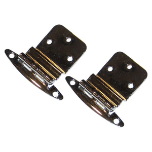 Perko Chrome Plated Brass 3/8" Inset Hinges [0271DP0CHR] - BuoyMart.com  Hinges Perko
