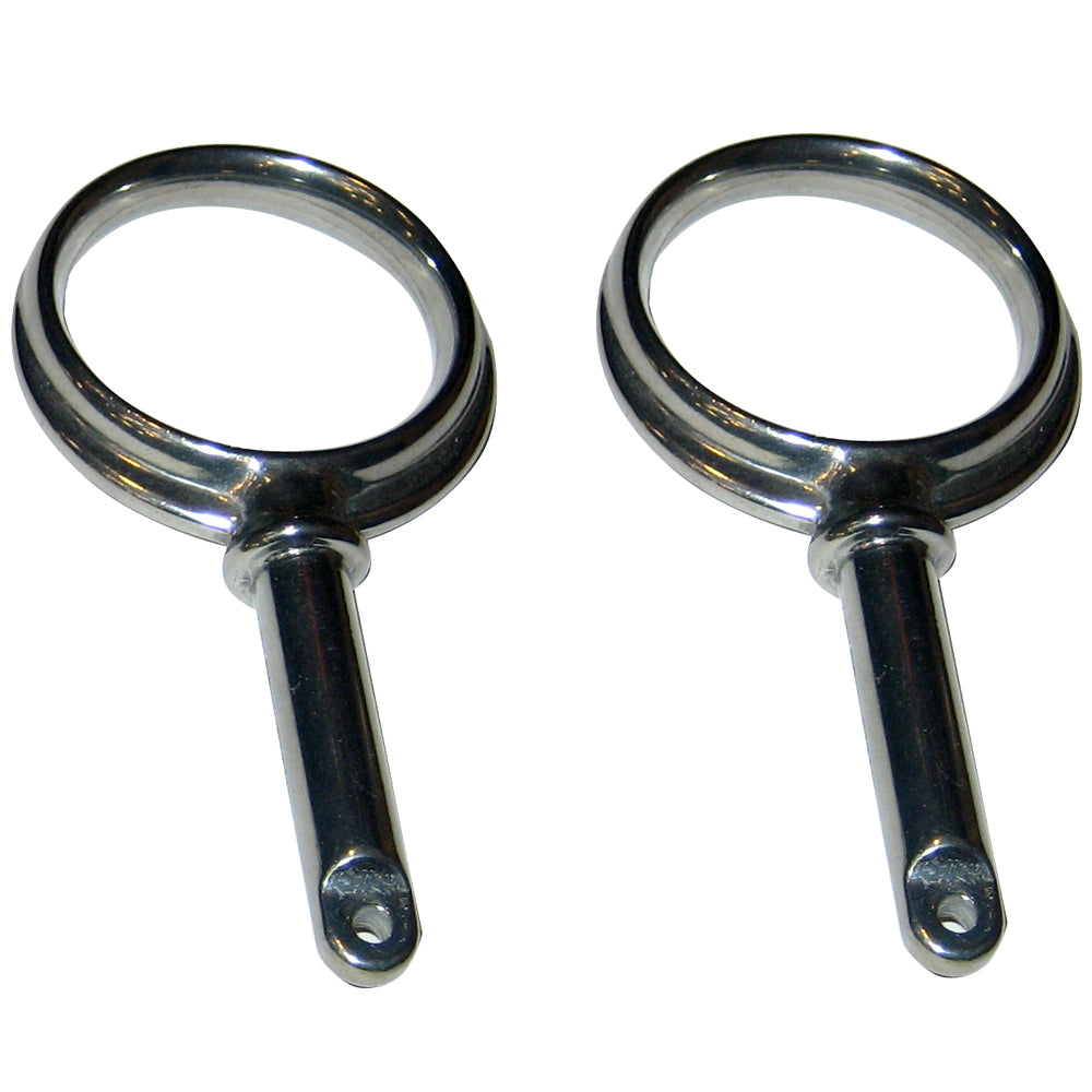 Perko Round Type Rowlock Horns - Plain Zinc [1267DP0ZNC] - BuoyMart.com  Oarlocks Perko