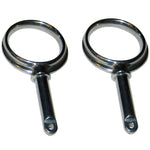 Perko Round Type Rowlock Horns - Plain Zinc [1267DP0ZNC] - BuoyMart.com  Oarlocks Perko