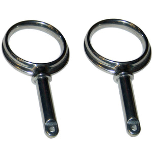 Perko Round Type Rowlock Horns - Plain Zinc [1267DP0ZNC] - BuoyMart.com  Oarlocks Perko