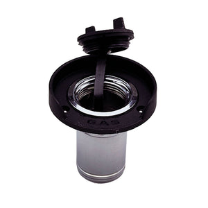Perko Gas Fill f/1-1/2" Hose - Chrome Plated Zinc, Black Flange [1313DP0CHR] - BuoyMart.com  Fittings Perko