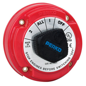 Perko Medium Duty Battery Selector Switch - 250A Continuous [8501DP] - BuoyMart.com  Battery Management Perko