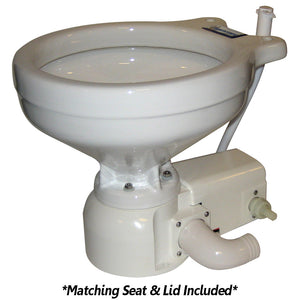 Raritan Sea Era Toilet - Household Style - Freshwater Solenoid - Straight  90 Discharge - Smart Toilet Control - 12v [162HF012] - BuoyMart.com  Marine Sanitation Raritan