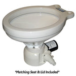 Raritan Sea Era Toilet - Household Style - Remote Intake Pump - Straight  90 Discharge - Smart Toilet Control - 12v [162HR012] - BuoyMart.com  Marine Sanitation Raritan