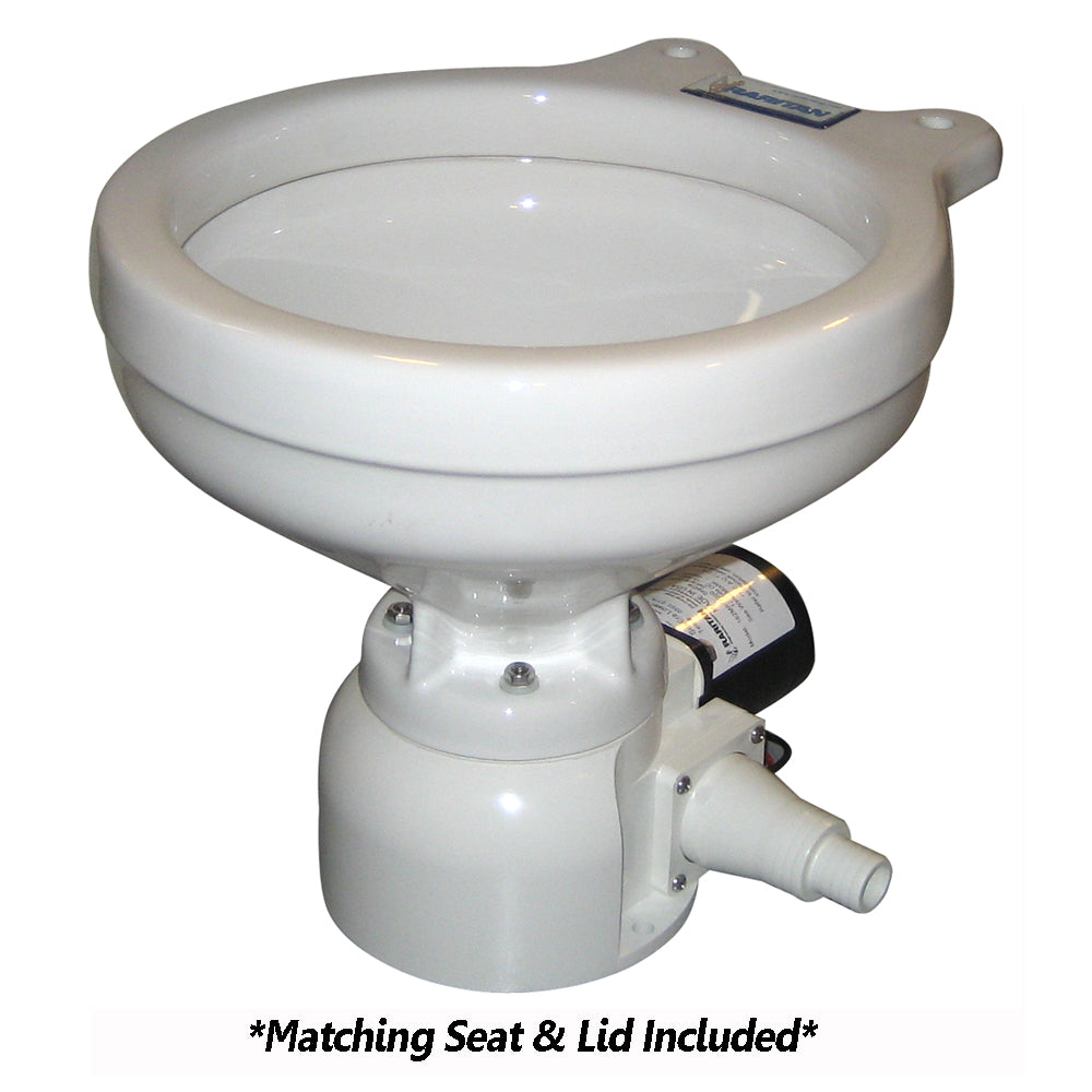 Raritan Sea Era Toilet - Marine Size - Remote Intake Pump - Straight  90 Discharge - Smart Toilet Control - 12v [162MR012] - BuoyMart.com  Marine Sanitation Raritan
